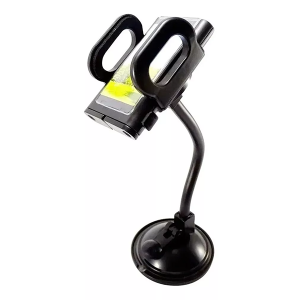 Soporte Celular Flexible con Ventosa para Vidrio y Tablero - Giratorio 360°