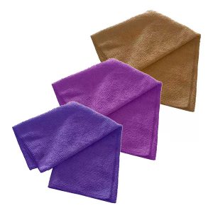 Kit Paño Microfibra 40x40cm - 3 Piezas