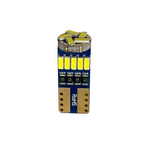 lámpara LED T10 mini CANBUS de 15 LED 20W blanco frío