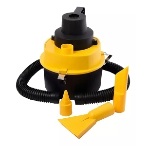 Aspiradora Portátil para Auto 12V 90W - Tapizados y Seco/Húmedo con Accesorios