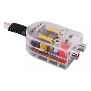 Adaptador de Impedancia High to Low – 2 Salidas RCA
