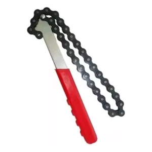 Llave Saca Filtro de Aceite con Cadena