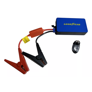 Arrancador Portátil Goodyear 8000mA - Con Salida USB, Batería y Linterna