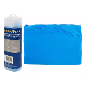 Paño de Limpieza Goodyear Sintético Chamois 43x32x0.2mm - Color Azul