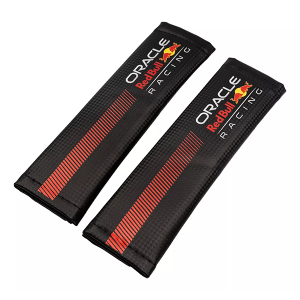 Kit Cubre Cinturón Red Bull | Símil Carbono (2 Unidades)