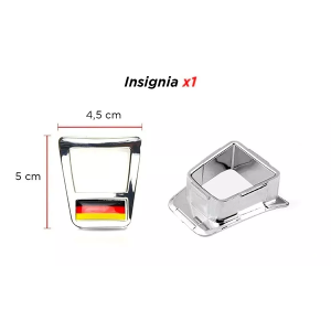 66. Aplique Bajo Volante Cromado – Insignia Volkswagen Alemania 2