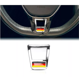 Aplique Bajo Volante Cromado - Insignia Volkswagen Alemania