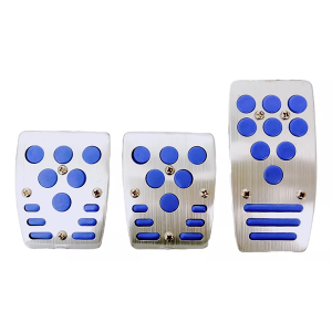 Set de Pedaleras Antideslizantes con Botones de Goma – Universal