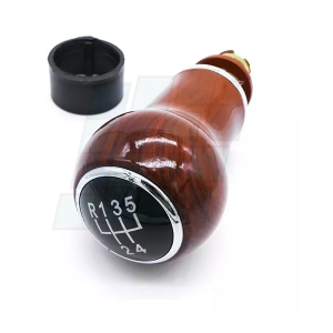 Perilla de Palanca de Cambios Madera Nogal para Volkswagen Bora/Golf – 5 Velocidades