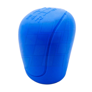 Perilla de Palanca de Cambio de Silicona AZUL