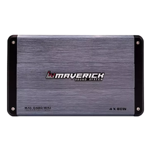 Potencia Mini Amplificador 4 Canales 80 Watts Maverick