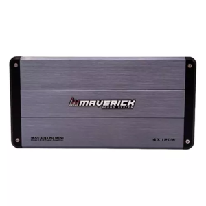Potencia Mini Amplificador 4 Canales 120 Watts Maverick