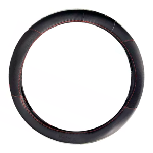 Cubre Volante Premium QKL Praga hilo rojo