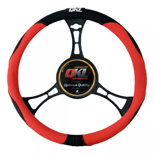 Cubre Volante Supreme QKL – Negro con Rojo, Gris o Azul