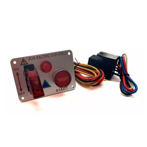 Panel Interruptor de Palanca con Botón Start – 1 Cuadrilla para Coche de Carreras