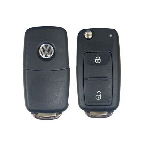 Carcasa de Llave VW Tipo Navaja – 2 Botones