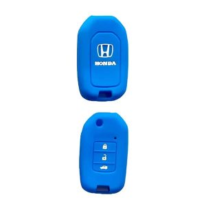 Funda De Llave Honda HR-V – Silicona – Tipo Navaja Azul