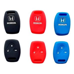 Funda De Llave Honda Fit / City / CRV / Civic – 3 Botones – Silicona colores