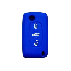 Funda De Llave Citroën 3 Botones Tipo Navaja – C4 / Picasso / Grand Picasso azul