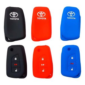 Funda De Llave Toyota Corolla – Silicona colores