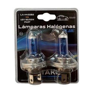 Par de lámparas halógenas TAKO H4 luz blanca efecto xenón 2