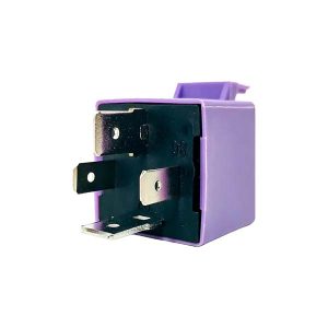 Relay KUBE KU-9183 color violeta 4 terminales 12V 70A para Renault DZE R9183 Ralux 8481