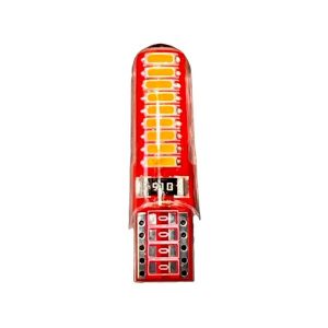 lámpara LED T10 Iron Man siliconada 18W blanca o ámbar con 57 SMD