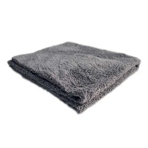 paño microfibra sin costura LAFFITTE 30x30 cm gris coral para pulido y secado automotor