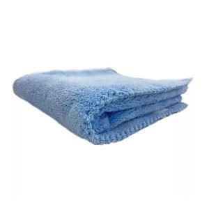 paño microfibra sin costura LAFFITTE Coral Fleece 40x40/40x60 cm color coral celeste para limpieza automotor