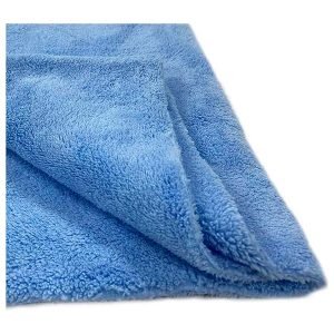 paño microfibra sin costura LAFFITTE Coral Fleece 40x40/40x60 cm color coral celeste para limpieza automotor