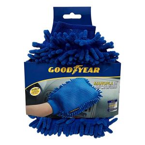 Manopla simple de microfibra Goodyear 17x25 cm GY-2854 para lavado premium