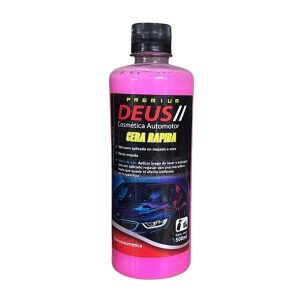 Botella de Cera Deus Brillo Final 500 ml con carnauba para brillo y protección