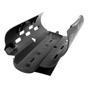 Funda cubre matafuego plástico reforzado con abrojo corto o largo para matafuego de 1 kg
