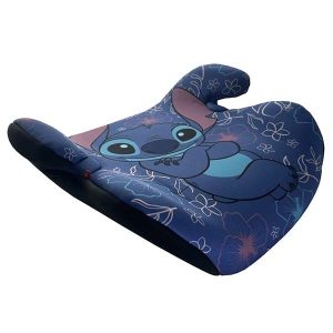 Booster asiento auto niños con apoyabrazos diseño Stich 15 a 36 kg