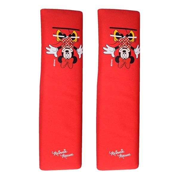 Juego cubre cinturón Disney Minnie para auto tamaño chico y grande