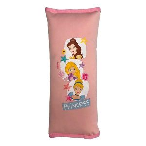 Almohadón Cubre Cinturón De Seguridad Disney Princesas 30x10cm