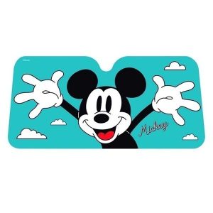Cortina Parasol Delantera Disney Mickey 130x60cm Con Ventosas