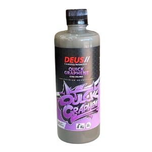 Botella de Cera Deus Quick Graphene 500 ml para brillo efecto gloss, durabilidad y protección