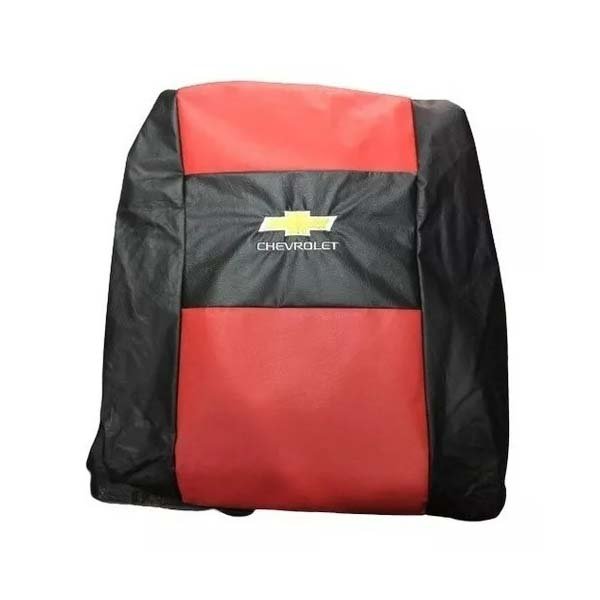 Funda para asiento con logo CHEVROLET rojo