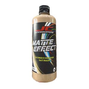 Botella de Acondicionador Plástico Exterior JC Accesorios Matte Effect 500 ml para acabado mate satinado y protección UV