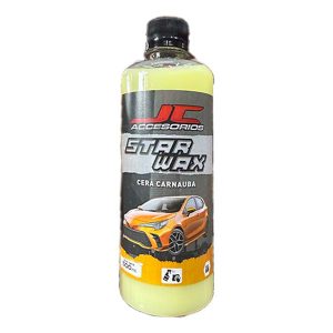 Botella de Cera Carnauba Star Wax JC Accesorios 500 ml para alto rendimiento y brillo
