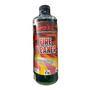 Botella de Limpiador Para Motores JC Accesorios Fire Cleaner 500 ml para desengrase y limpieza profunda