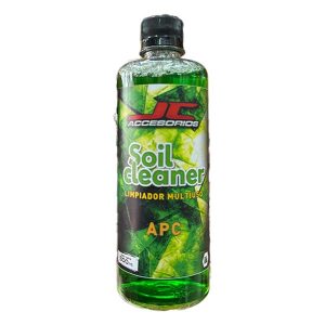Botella de Limpiador Multipropósito JC Accesorios Soil Cleaner APC 500 ml para interiores y exteriores de autos