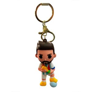 Llavero De Goma 3D Personajes — futbol 5 Llavero De Goma 3D Personajes — futbol 5