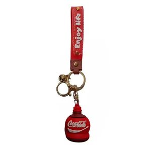 Llavero De Goma 3D Personajes — gaseosa coca cola