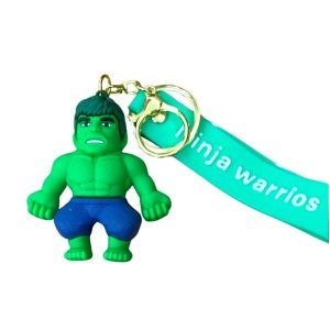 Llavero De Goma 3D Personajes — hulk 1