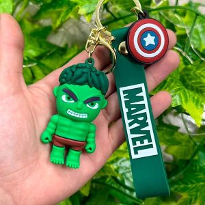 Llavero De Goma 3D Personajes — hulk 2 Llavero De Goma 3D Personajes — hulk 2