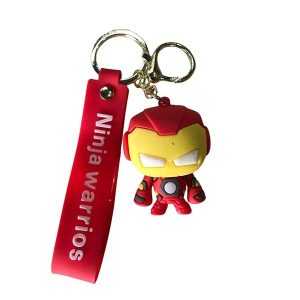 Llavero De Goma 3D Personajes — iron man 1