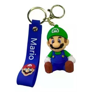 Llavero De Goma 3D Personajes — mario bros 1