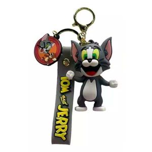 Llavero De Goma 3D Personajes — tom y jerry Llavero De Goma 3D Personajes — tom y jerry